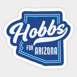 Retro Hobbs for Arizona Governor // Hobbs for Arizona Sticker